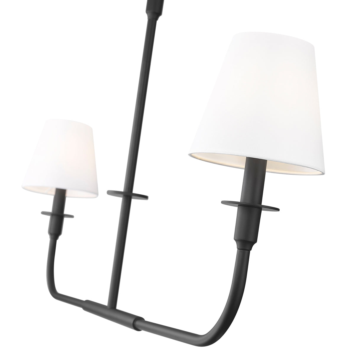 Tova Linear Chandelier in Detail.