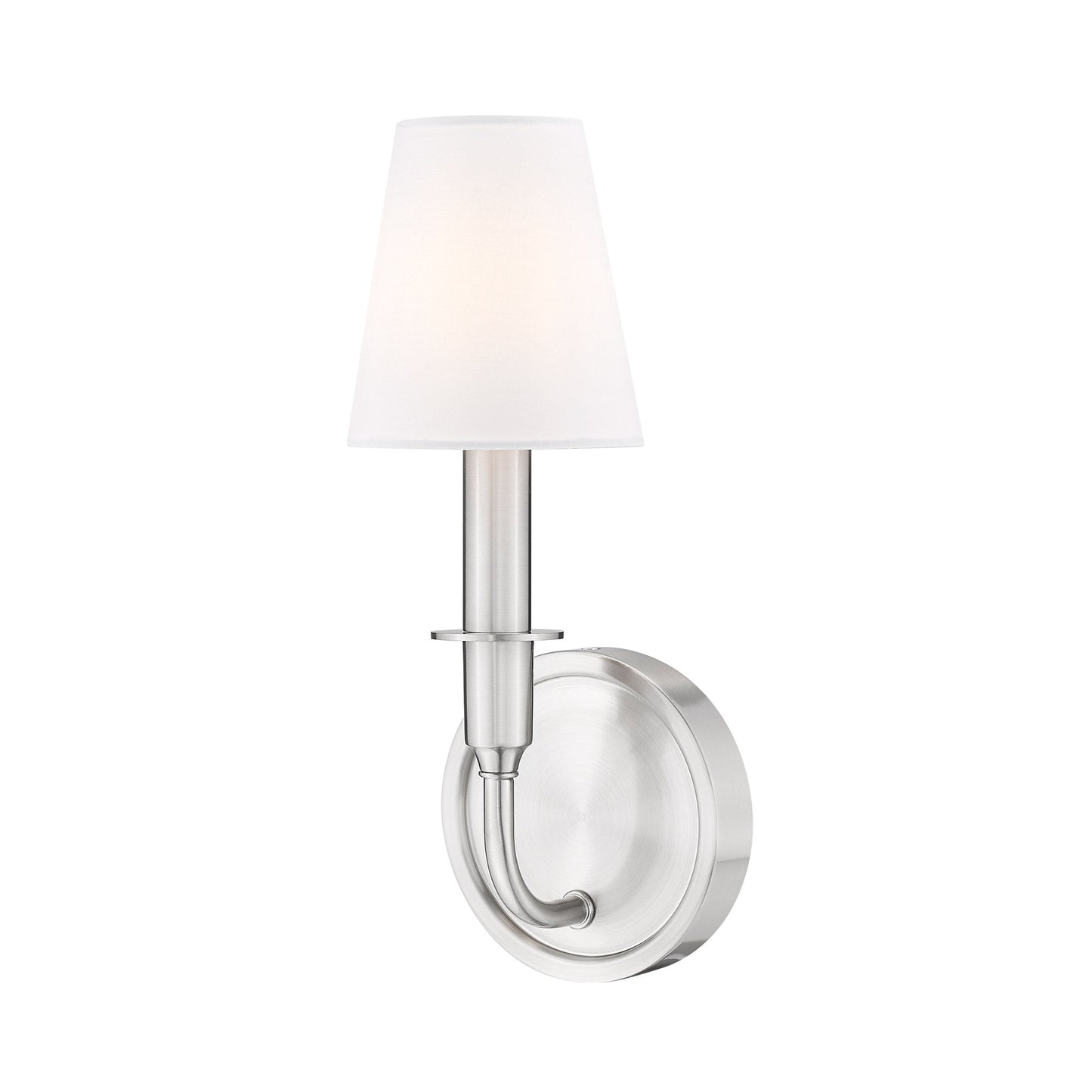 Tova Wall Light in Brushed Nickel (1-Light).