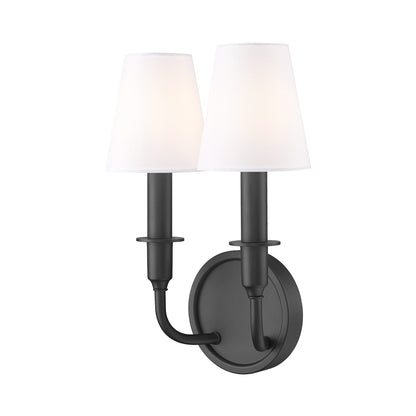 Tova Wall Light in Matte Black (2-Light).