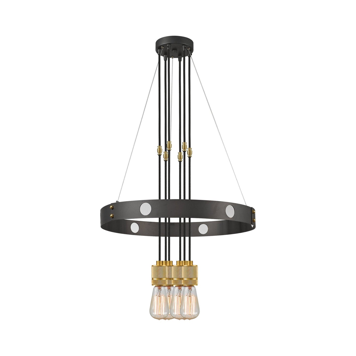 Troubadour Ring Chandelier in Detail.