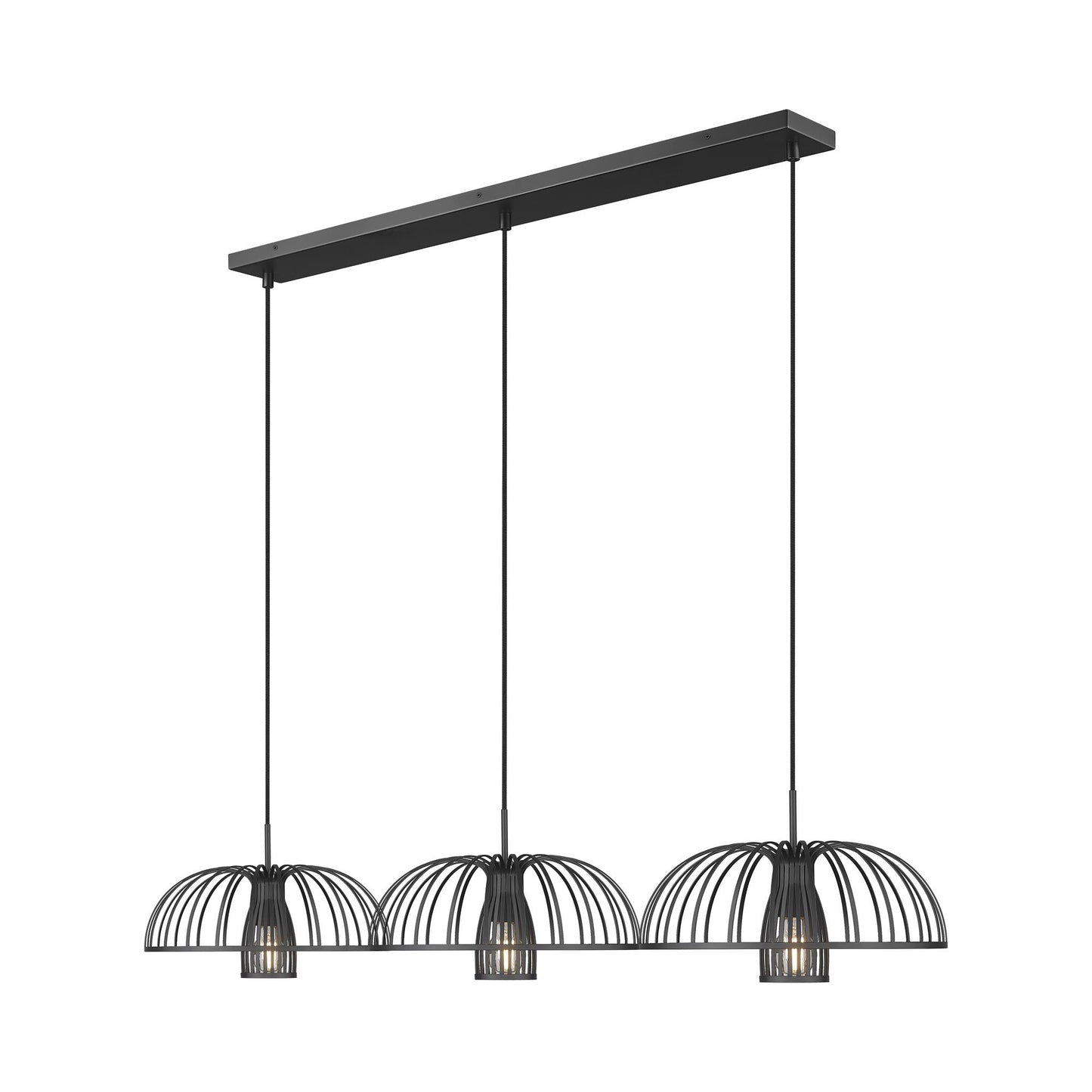Valencia Linear Chandelier in Detail.