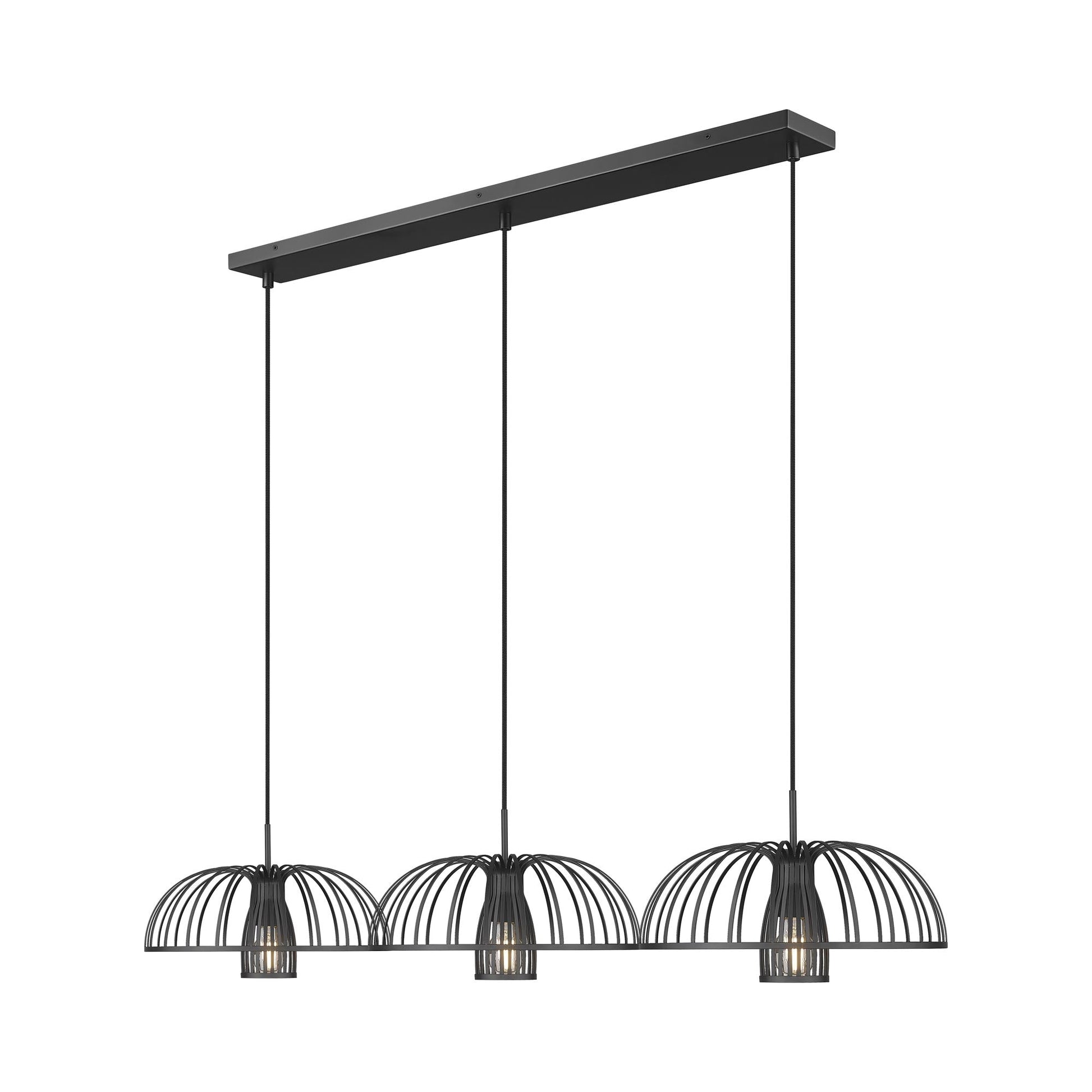 Valencia Linear Chandelier in Detail.