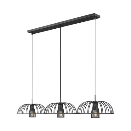 Valencia Linear Chandelier in Detail.