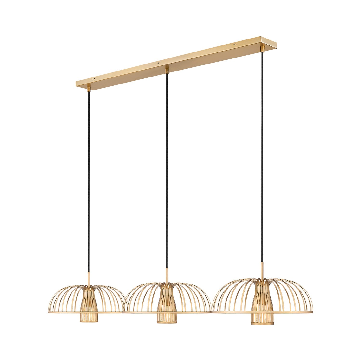 Valencia Linear Chandelier in Detail.