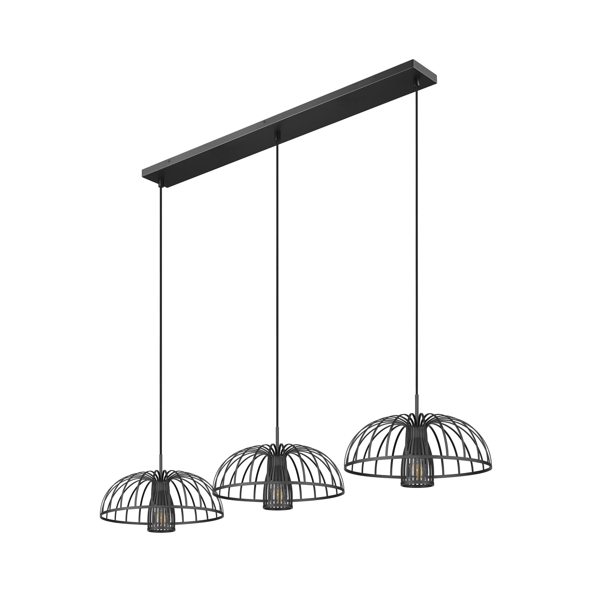 Valencia Linear Chandelier in Detail.