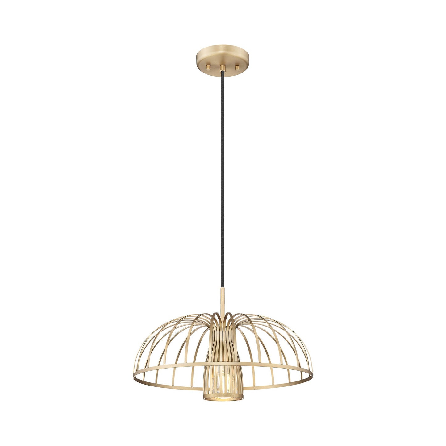 Valencia Pendant Light in Modern Gold (16-Inch).