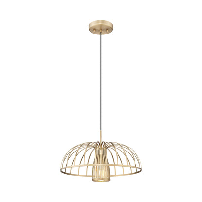 Valencia Pendant Light in Modern Gold (16-Inch).
