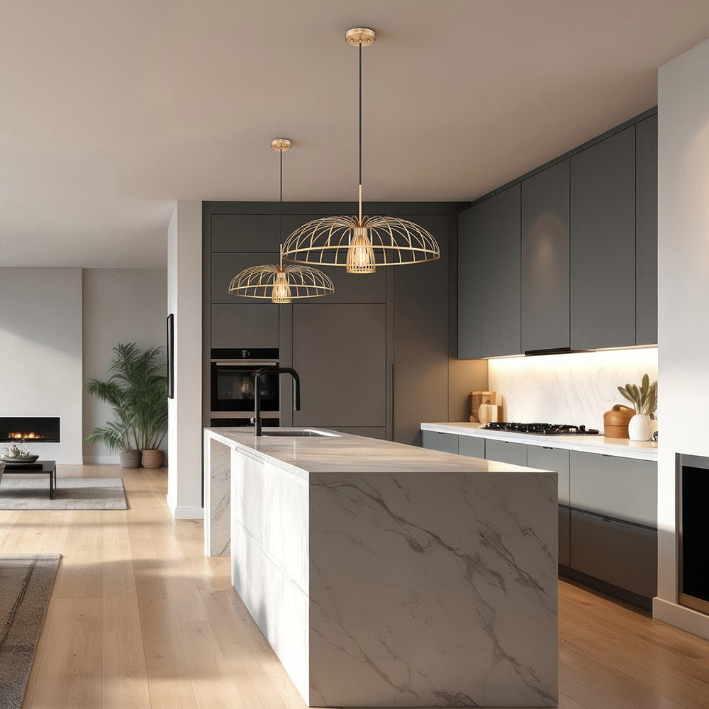 Valencia Pendant Light in kitchen.
