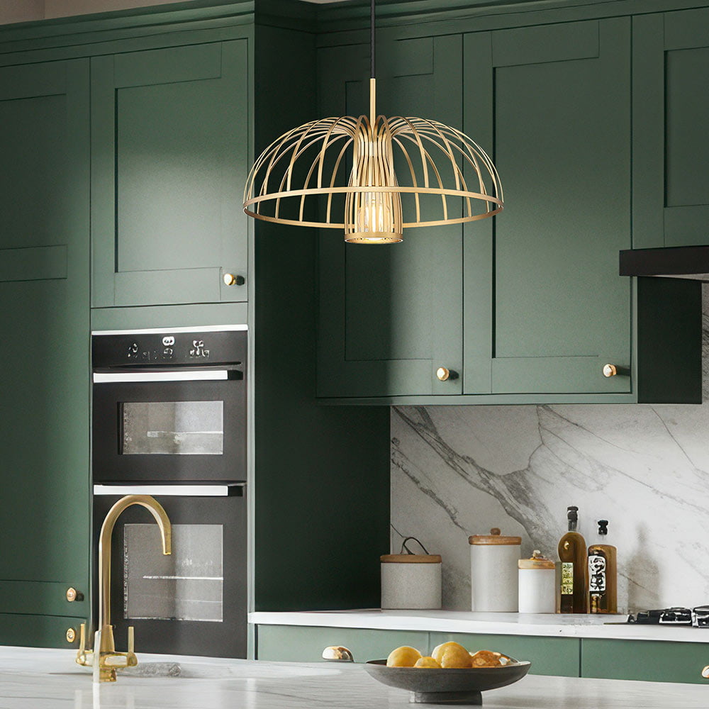 Valencia Pendant Light in kitchen.
