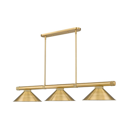 Vanguard 3050-15 Cone Billiard Pendant Light in Detail.