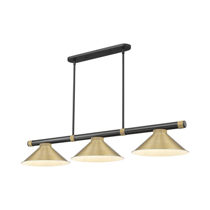 Vanguard 3050-15 Cone Billiard Pendant Light in Detail.