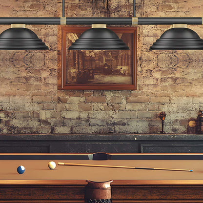 Vanguard Billiard Pendant Light in game room.