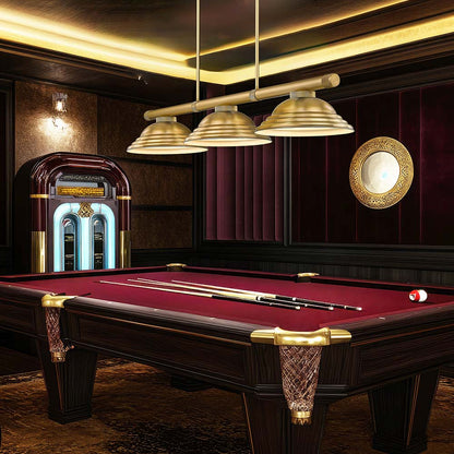 Vanguard Billiard Pendant Light in game room.