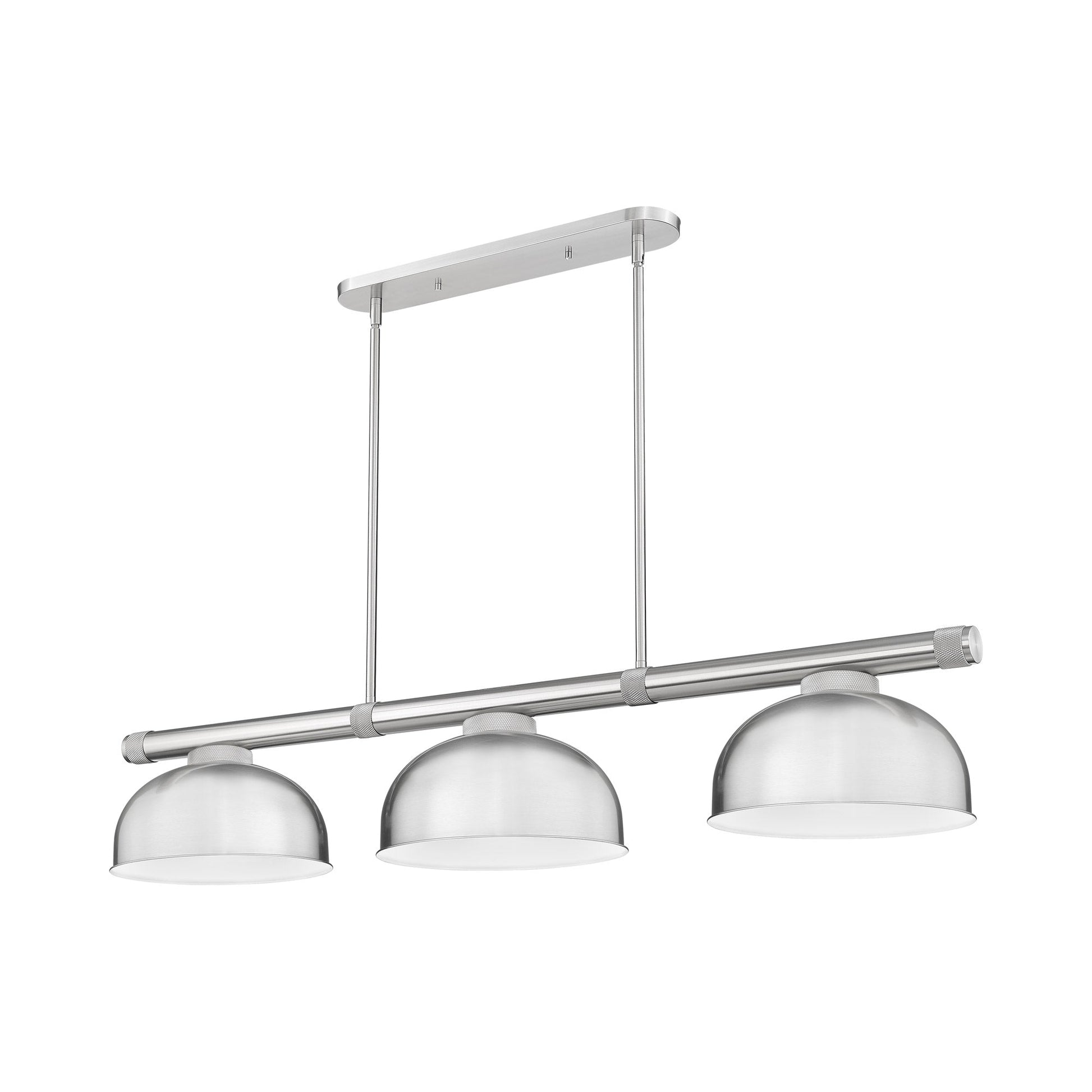 Vanguard Dome Steel Billiard Pendant Light.