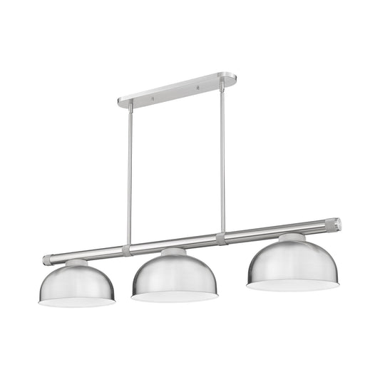 Vanguard Dome Steel Billiard Pendant Light.