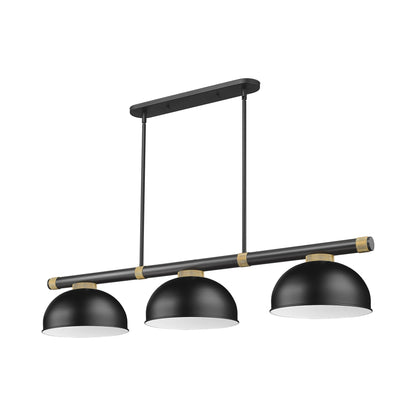 Vanguard Dome Steel Billiard Pendant Light in Detail.