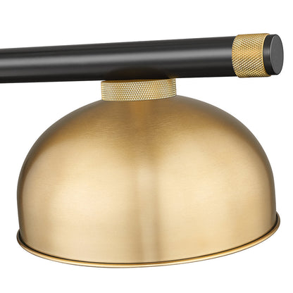 Vanguard Dome Steel Billiard Pendant Light in Detail.