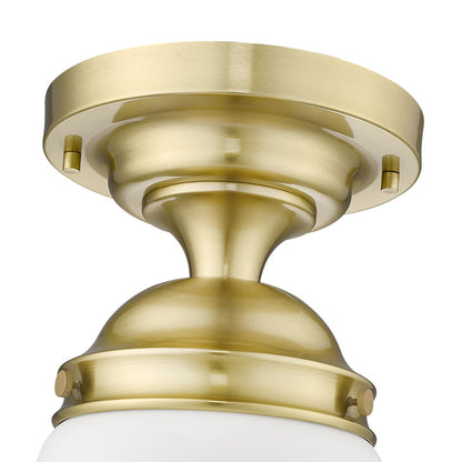 Vaughn Flush Mount Ceiling Light in Detail.