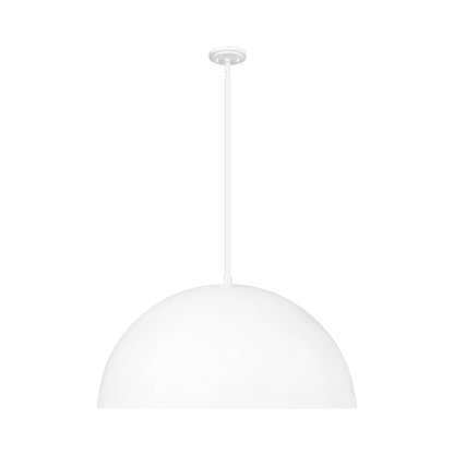 Vega Pendant Light in Matte White (31.5-Inch).