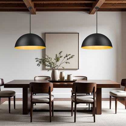 Vega Pendant Light in living room.