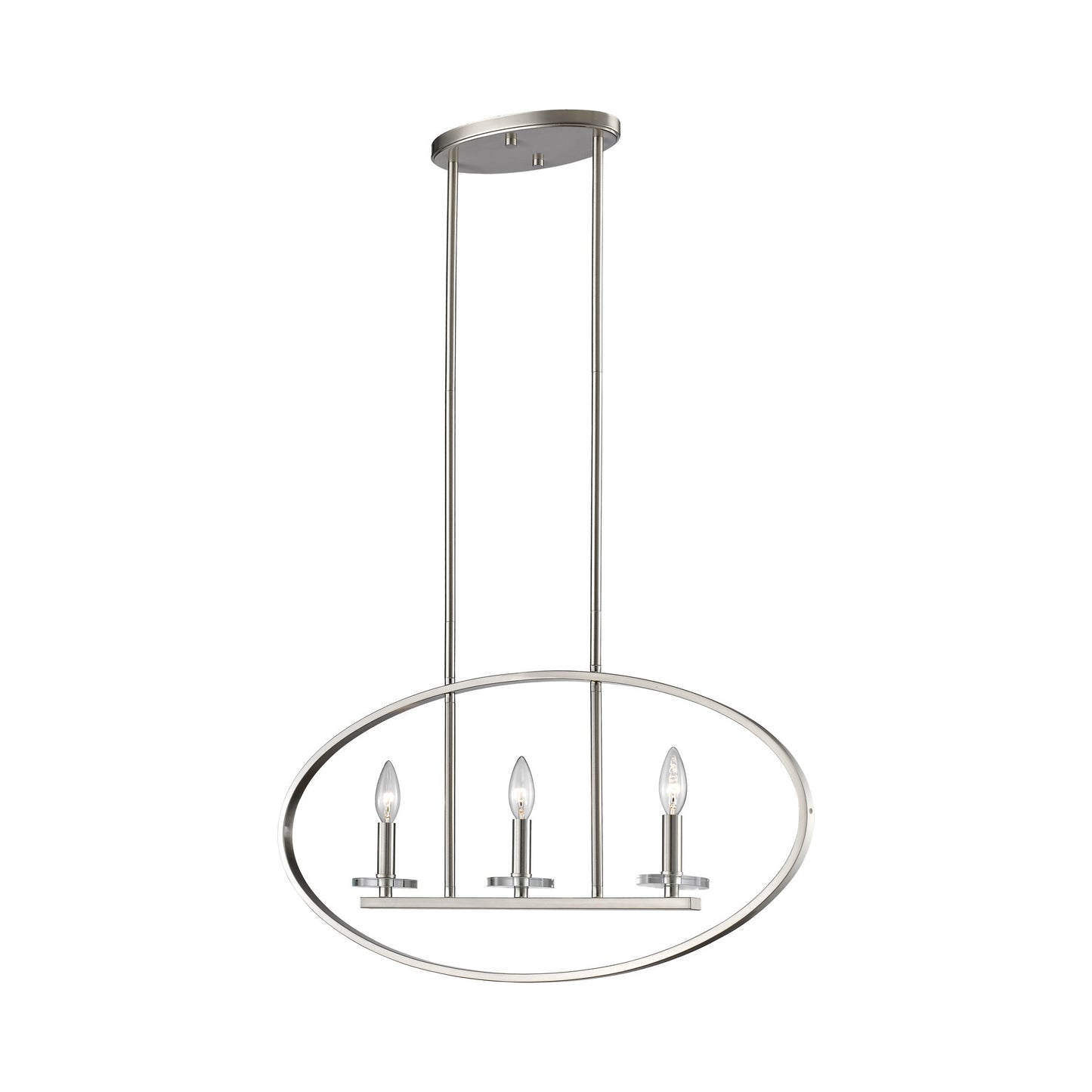 Verona Oval Linear Chandelier.