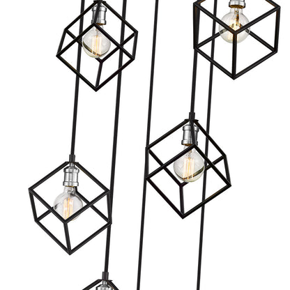 Vertical Chandelier in Detail.