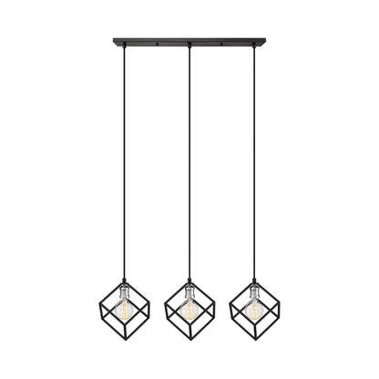 Vertical Linear Chandelier.