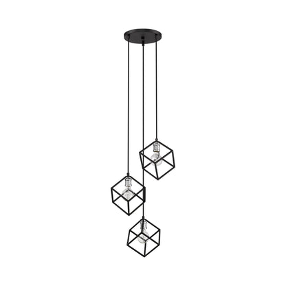 Vertical Multi Light Chandelier.