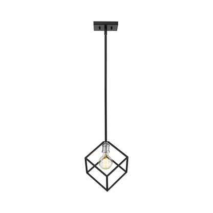 Vertical Pendant Light in Detail.