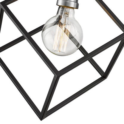 Vertical Pendant Light in Detail.