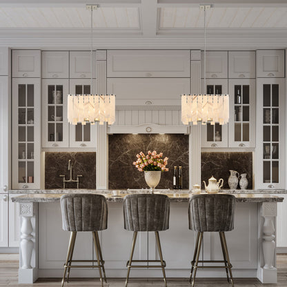Viviana Chandelier in kitchen.