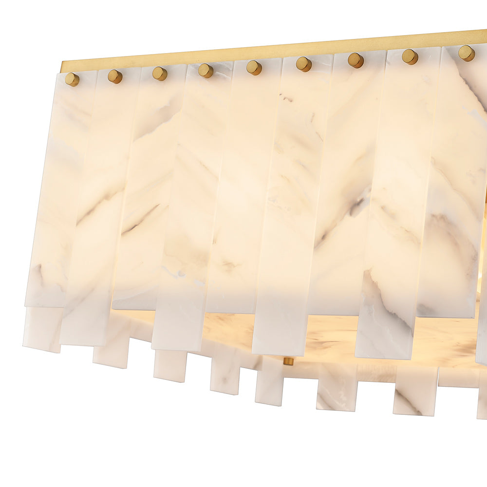 Viviana Flush Mount Ceiling Light in Detail.
