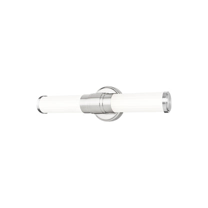Warwick LED Bath Vanity Light in Brushed Nickel (18.27-Inch).