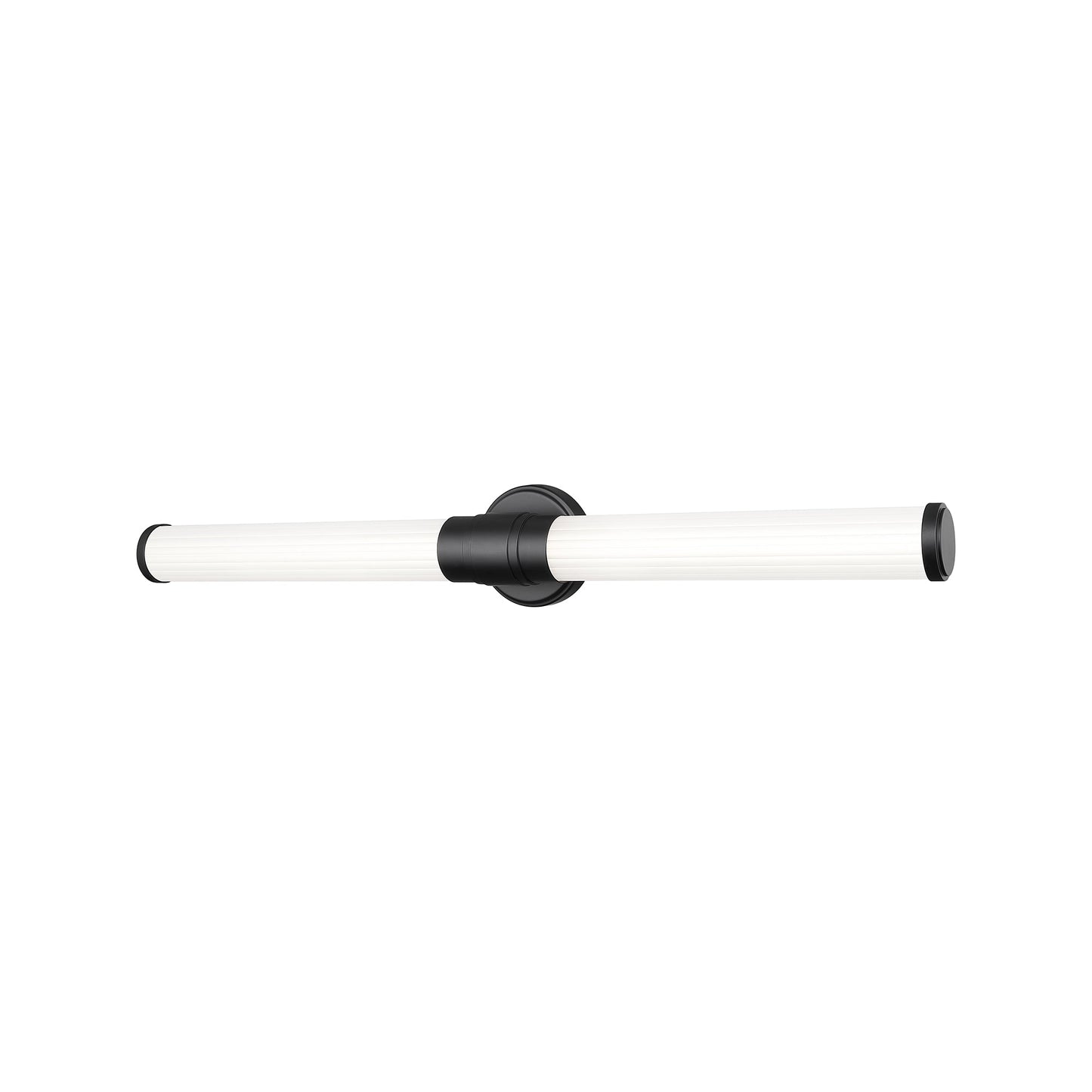 Warwick LED Bath Vanity Light in Matte Black (32.3-Inch).
