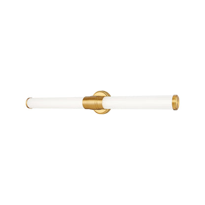 Warwick LED Bath Vanity Light in Modern Gold (32.3-Inch).