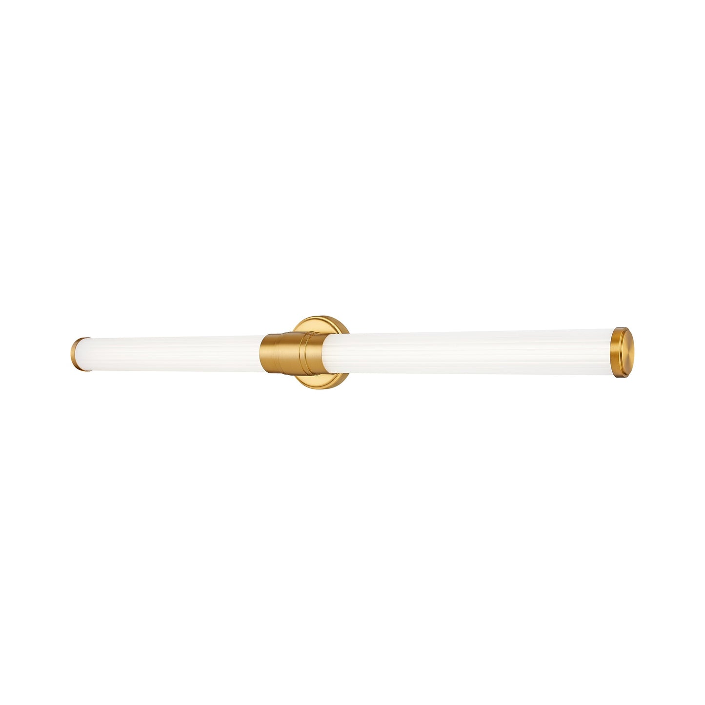 Warwick LED Bath Vanity Light in Modern Gold (40.2-Inch).