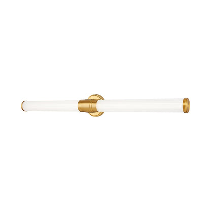 Warwick LED Bath Vanity Light in Modern Gold (40.2-Inch).