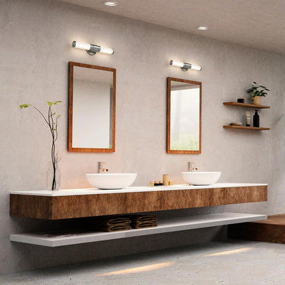 Warwick LED Bath Vanity Light in bathroom.