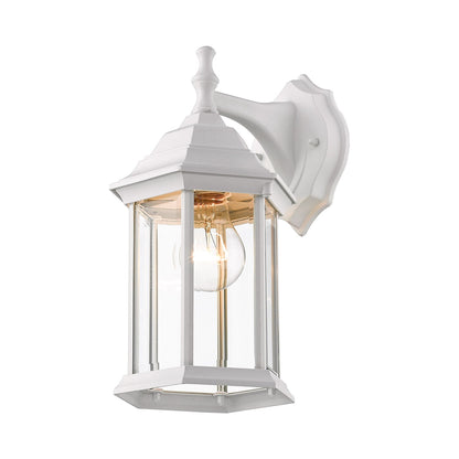 Waterdown Outdoor Lantern Wall Light in Detail.