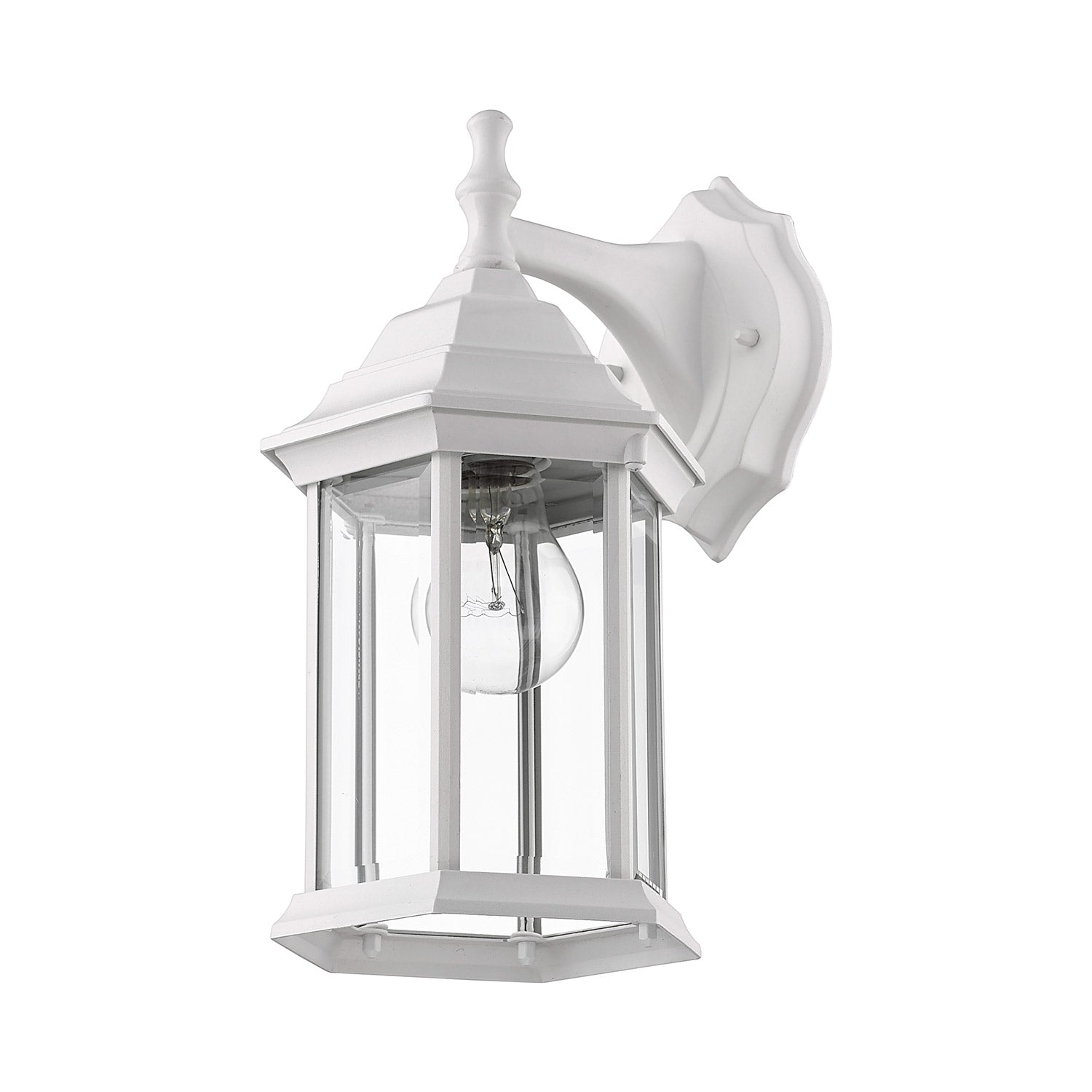 Waterdown Outdoor Lantern Wall Light in Detail.