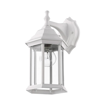 Waterdown Outdoor Lantern Wall Light in Detail.