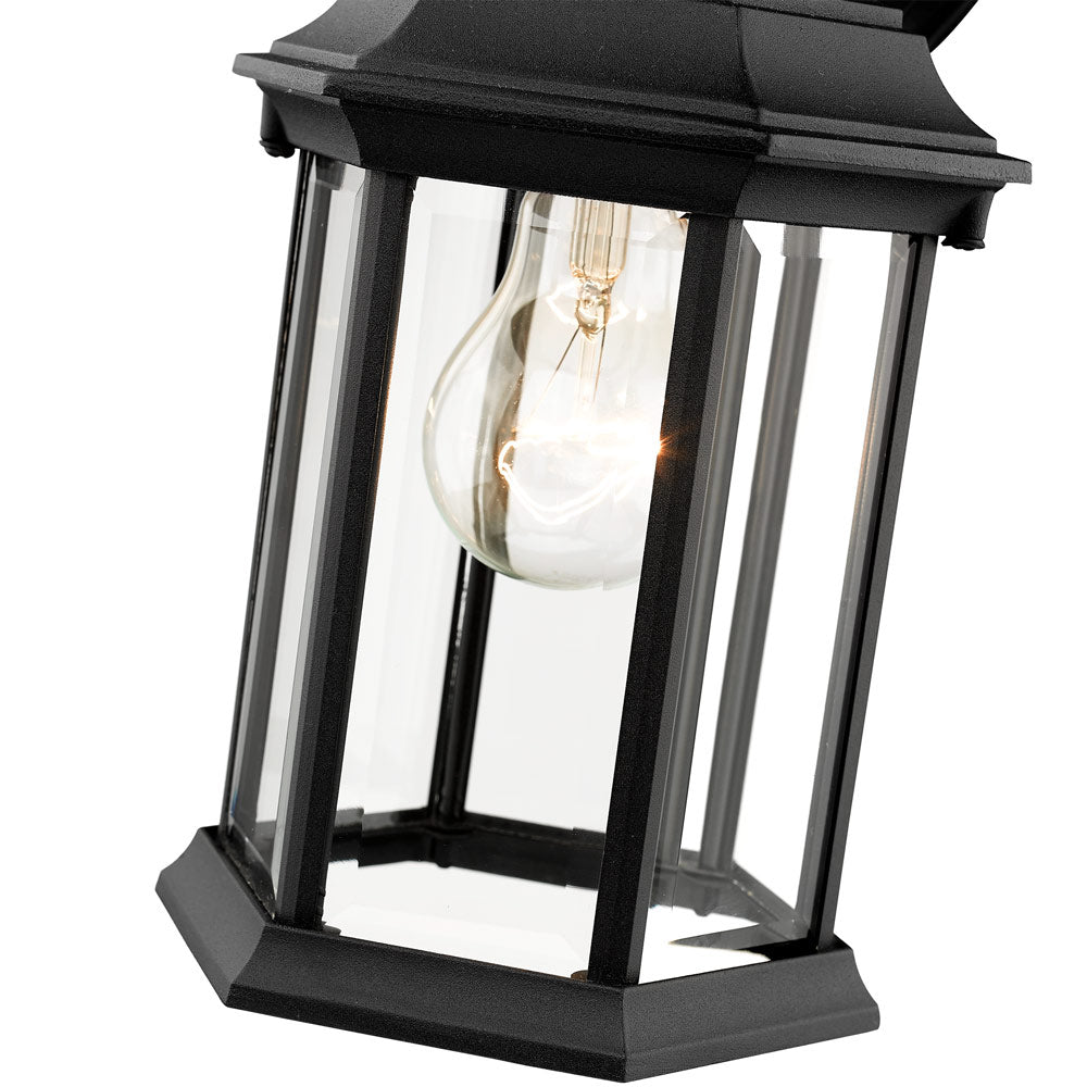 Waterdown Outdoor Lantern Wall Light in Detail.