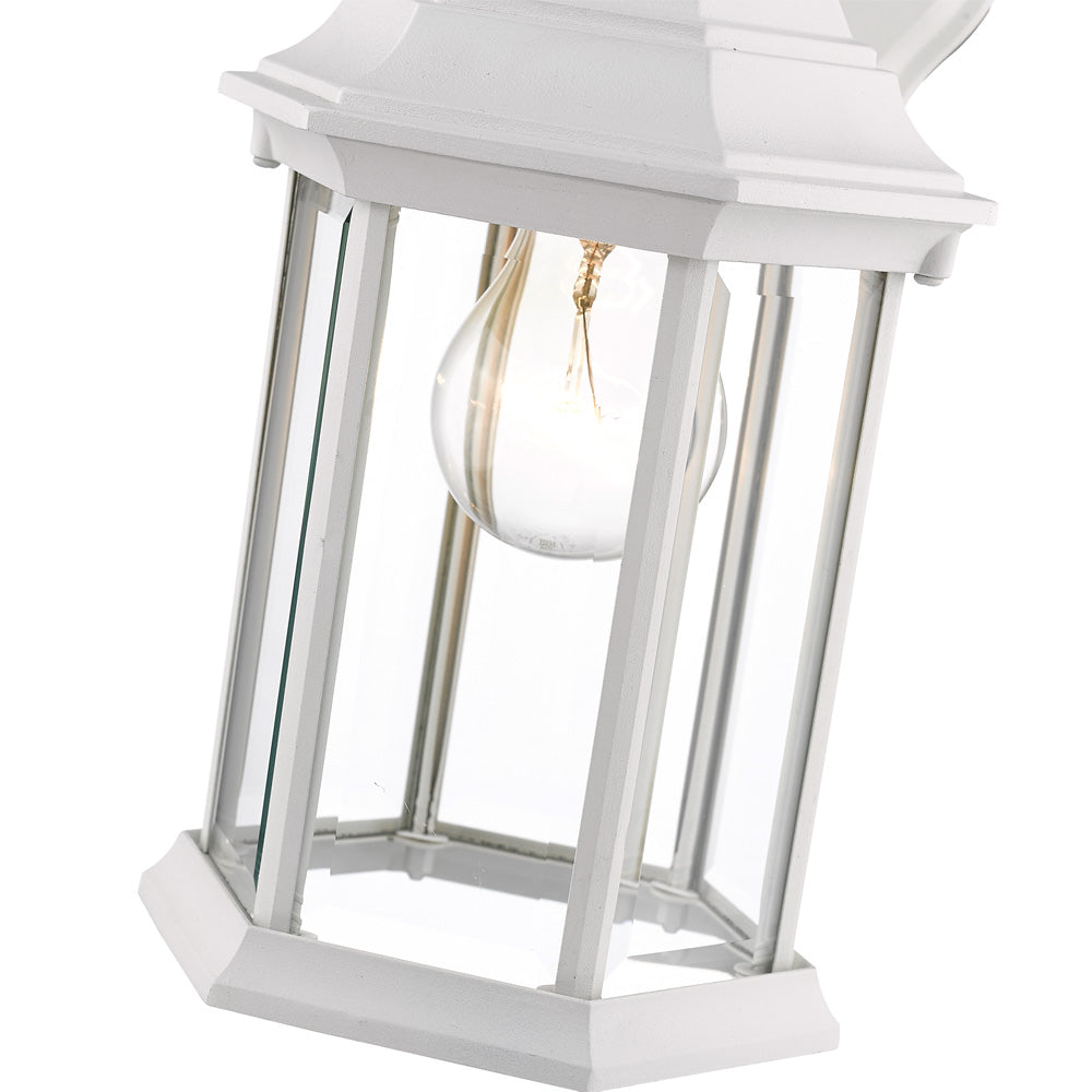 Waterdown Outdoor Lantern Wall Light in Detail.