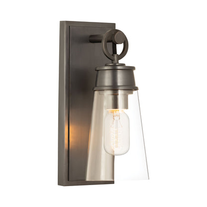 Wentworth Bath Wall Light in Plated Bronze (12-Inch).