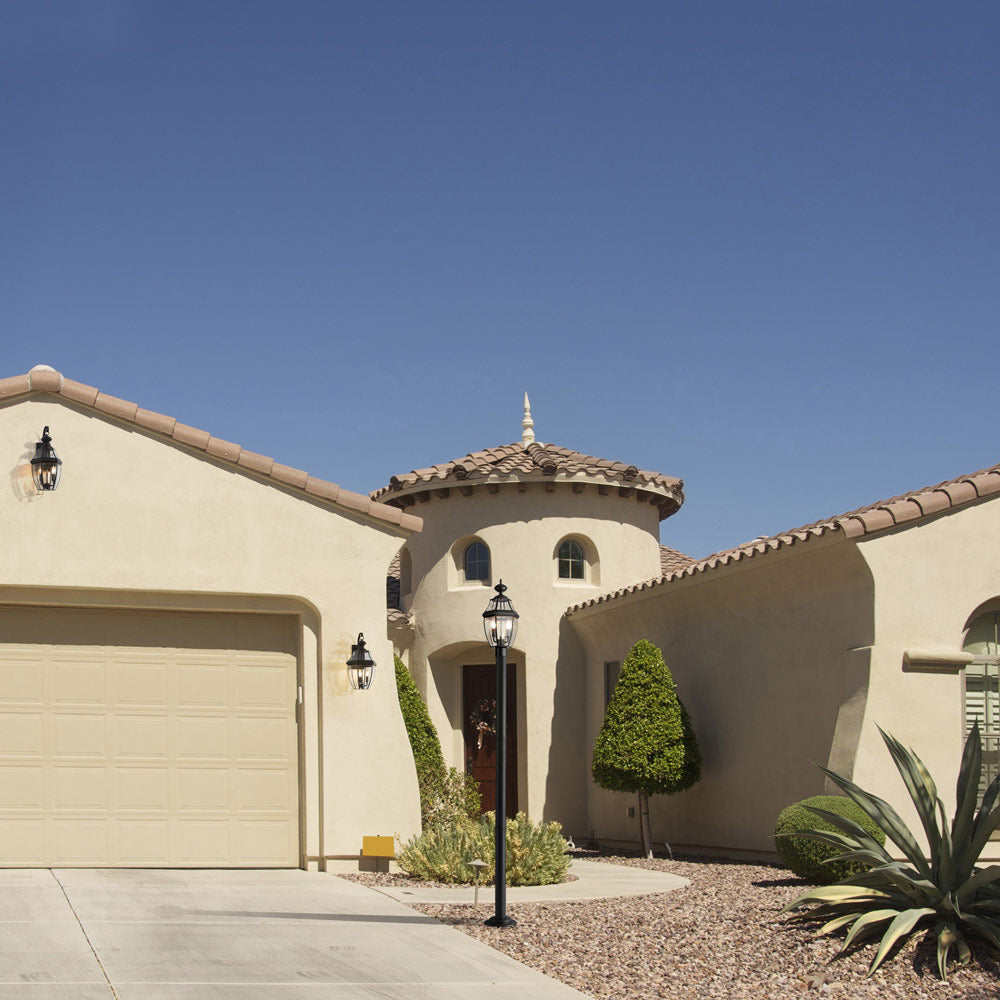 Westover 567P Outdoor Post Light in Outside Area.