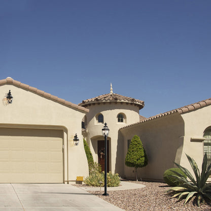 Westover 567P Outdoor Post Light in Outside Area.