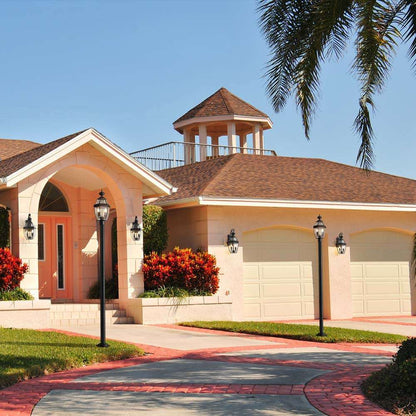 Westover 567P Outdoor Post Light in Outside Area.