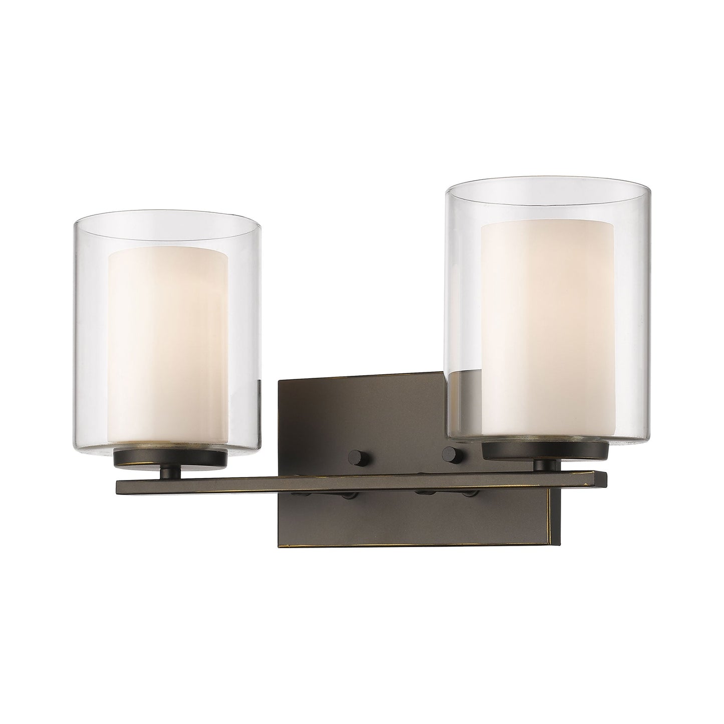 Willow Bath Vanity Light in Olde Bronze (2-Light).