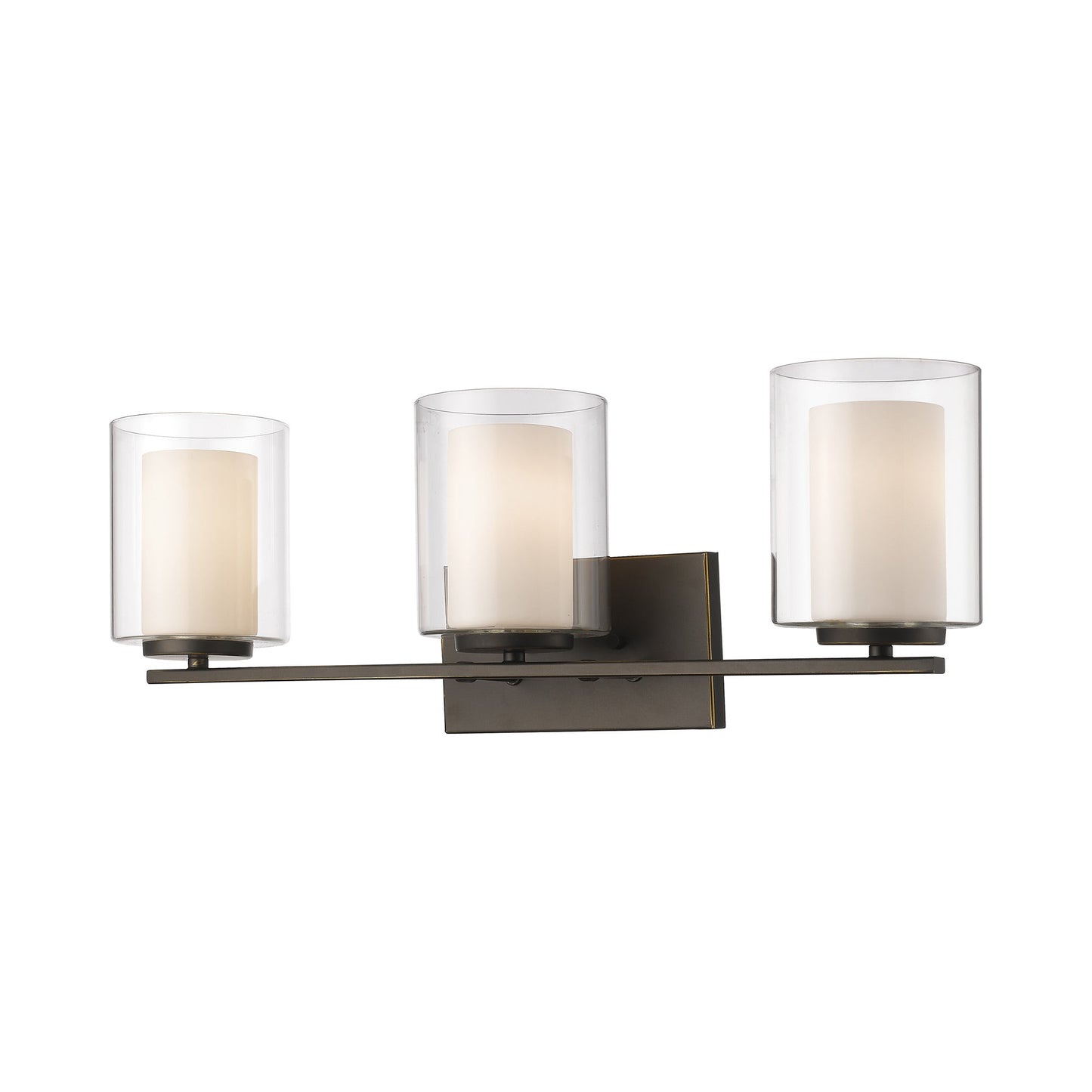 Willow Bath Vanity Light in Olde Bronze (3-Light).