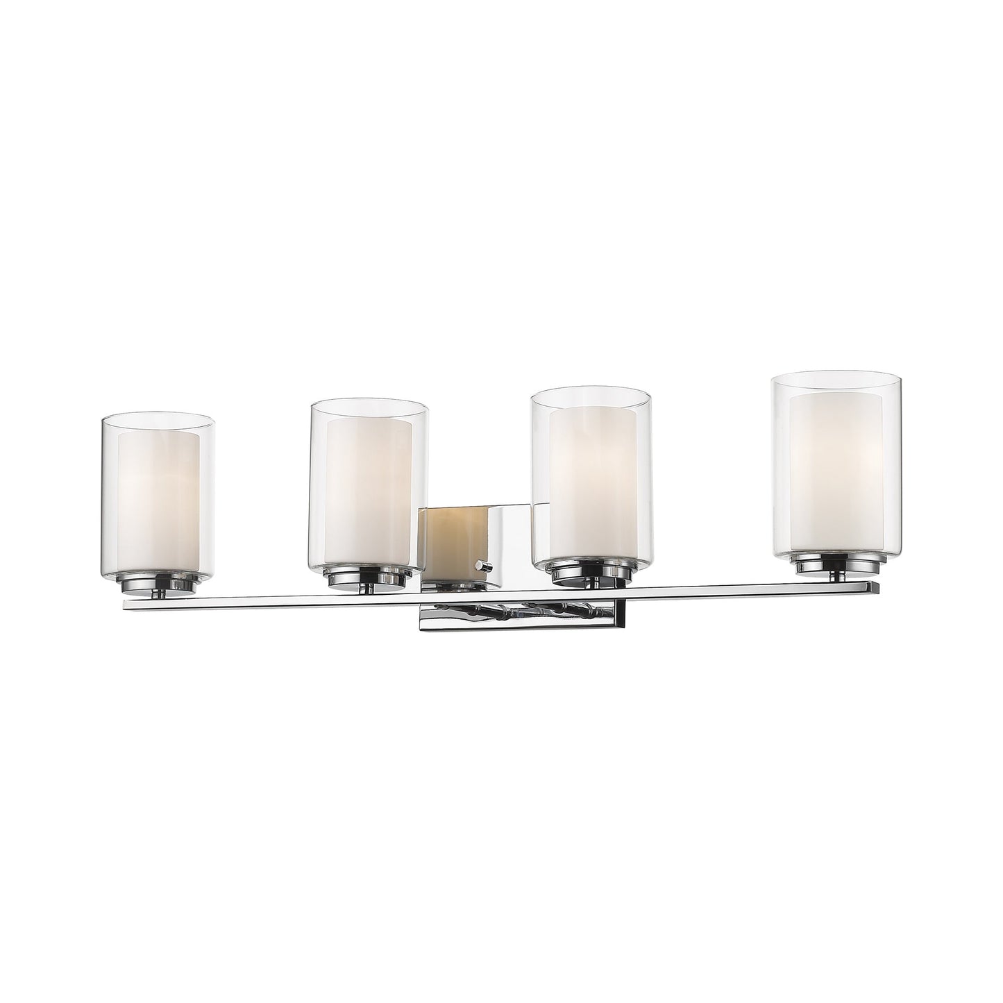 Willow Bath Vanity Light in Chrome (4-Light).